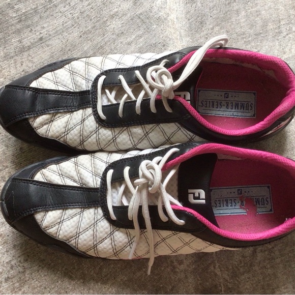 Golf Shoes,Foot joys, Size 8, M - Picture 1 of 6